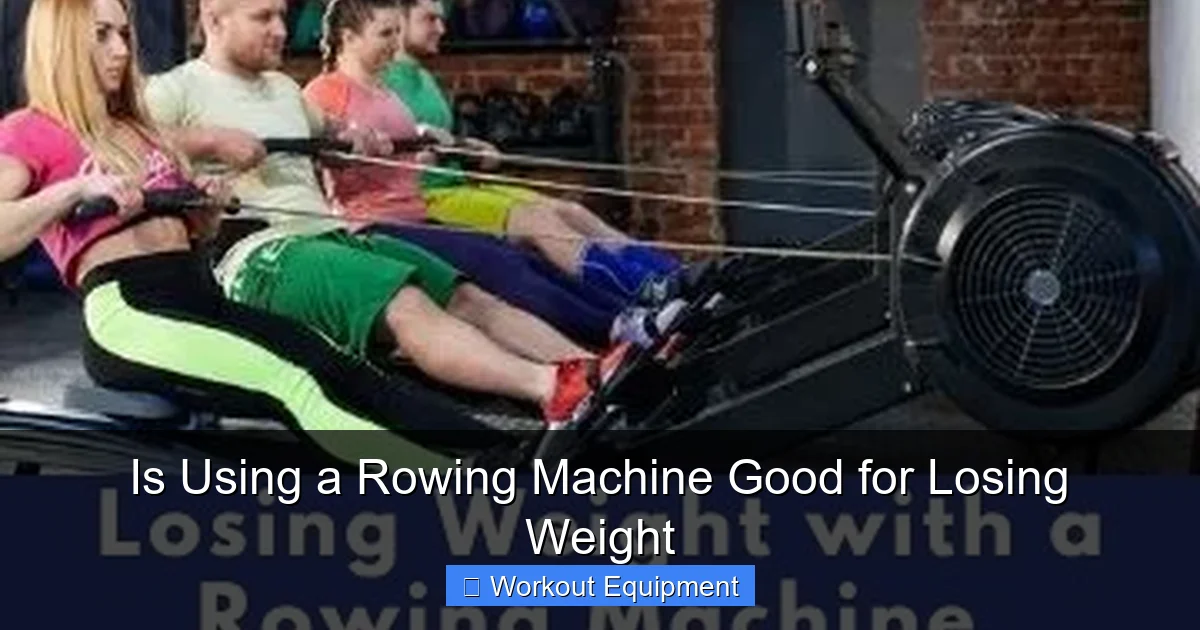 Is Using a Rowing Machine Good for Losing Weight