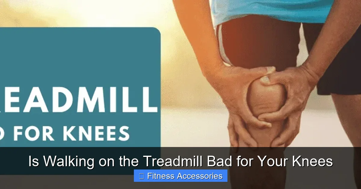 Is Walking on the Treadmill Bad for Your Knees