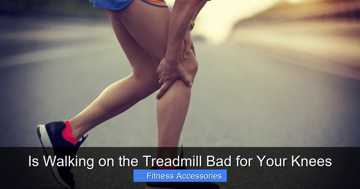Is Walking on the Treadmill Bad for Your Knees