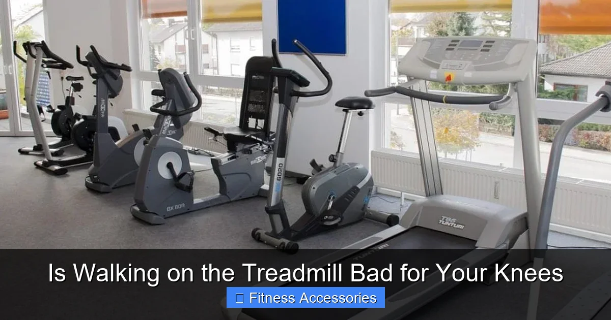 Is Walking on the Treadmill Bad for Your Knees
