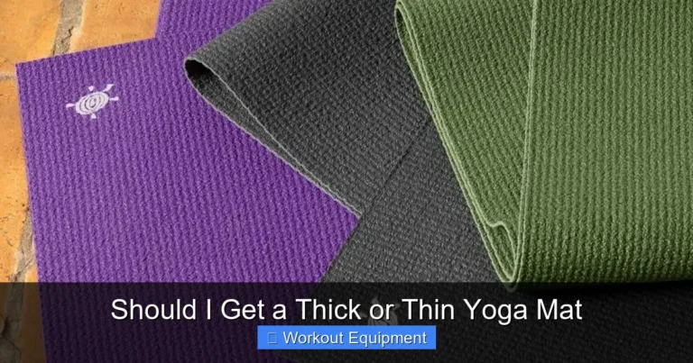 Should I Get a Thick or Thin Yoga Mat
