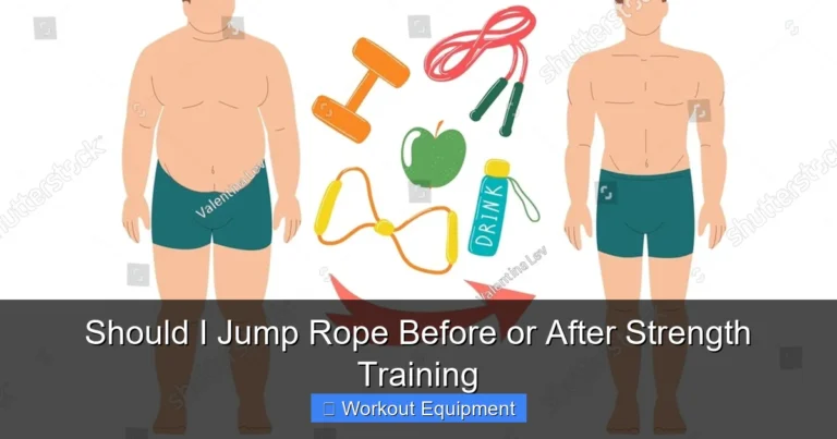 Should I Jump Rope Before or After Strength Training