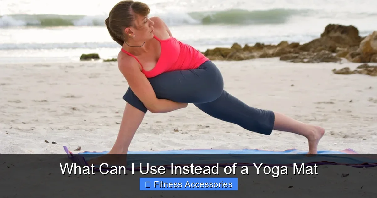 What Can I Use Instead of a Yoga Mat
