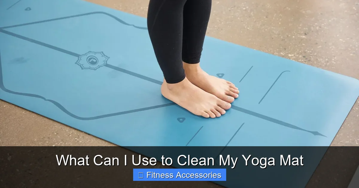 What Can I Use to Clean My Yoga Mat