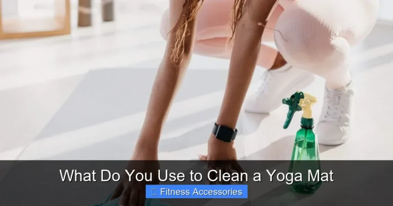 What Do You Use to Clean a Yoga Mat