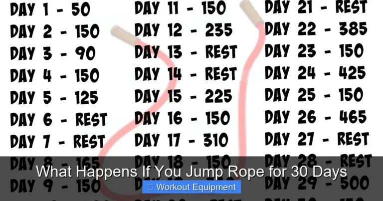 What Happens If You Jump Rope for 30 Days