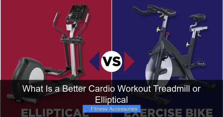 What Is a Better Cardio Workout Treadmill or Elliptical