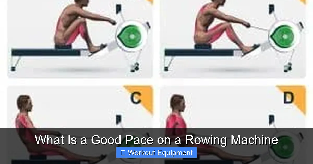 What Is a Good Pace on a Rowing Machine