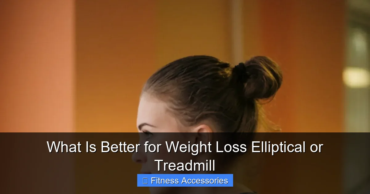What Is Better for Weight Loss Elliptical or Treadmill