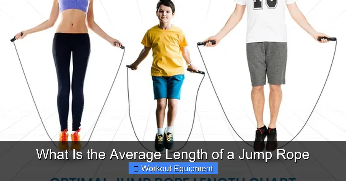 What Is the Average Length of a Jump Rope