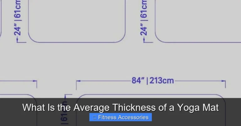 What Is the Average Thickness of a Yoga Mat