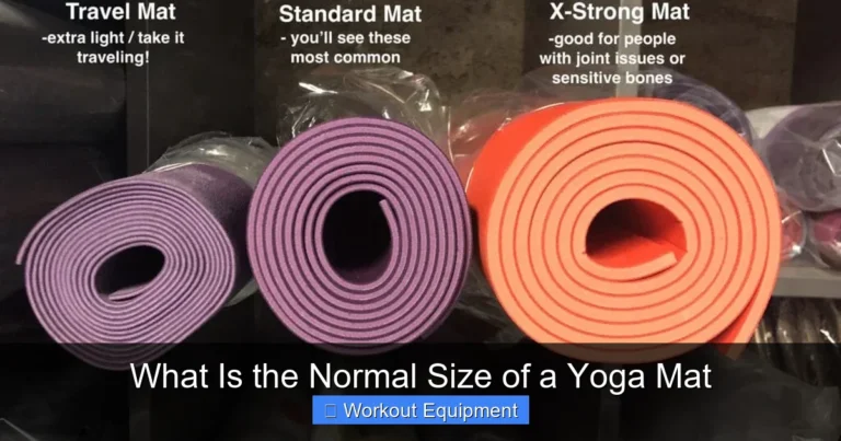 What Is the Normal Size of a Yoga Mat