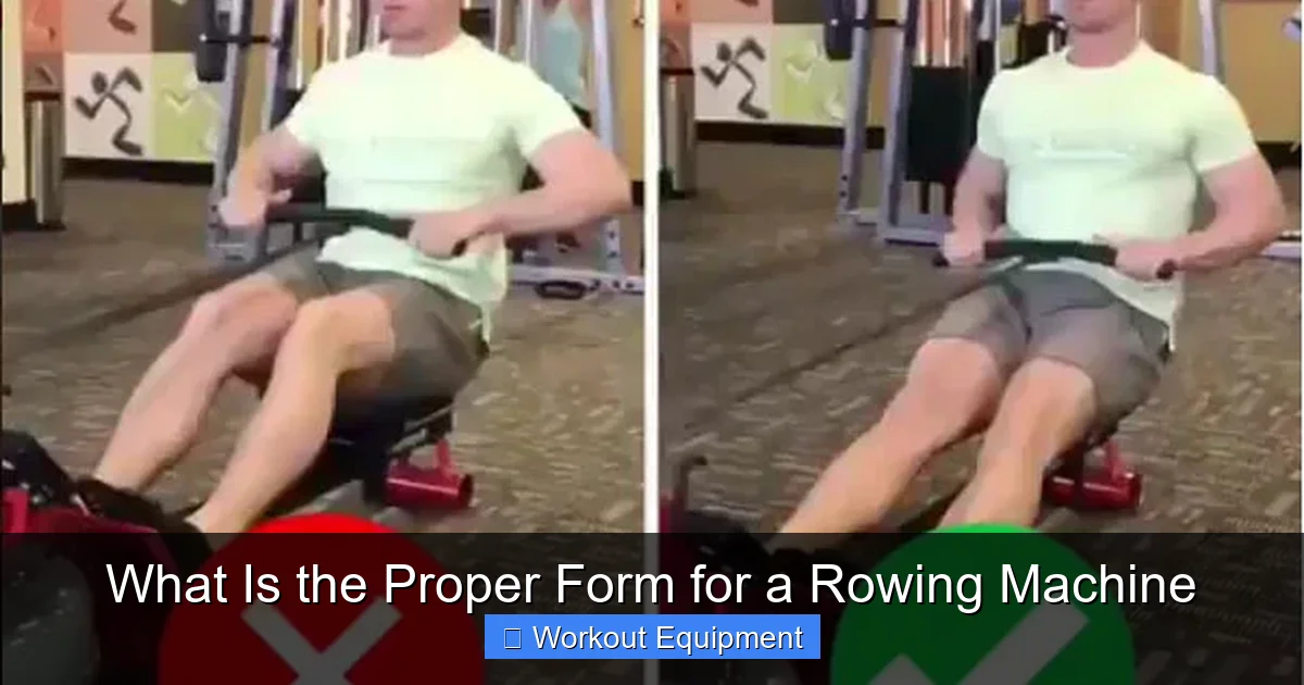 What Is the Proper Form for a Rowing Machine - gymhike.com