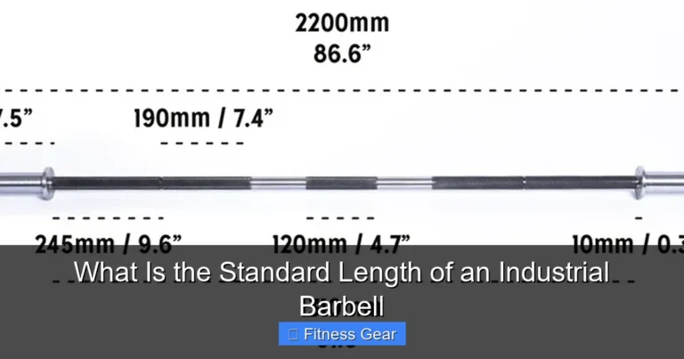 What Is the Standard Length of an Industrial Barbell