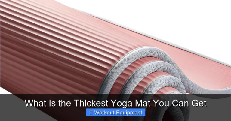 What Is the Thickest Yoga Mat You Can Get