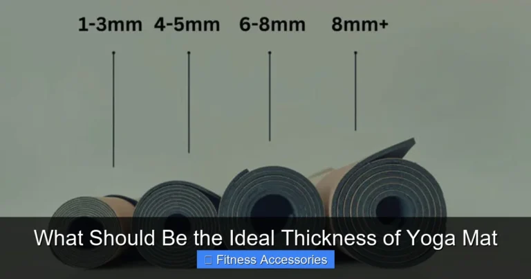 What Should Be the Ideal Thickness of Yoga Mat