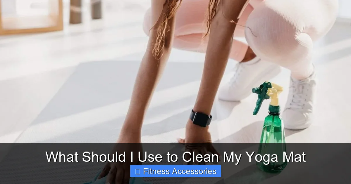What Should I Use to Clean My Yoga Mat