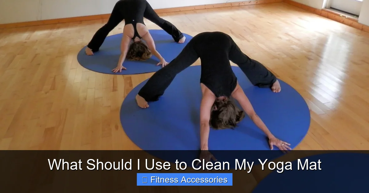 What Should I Use to Clean My Yoga Mat