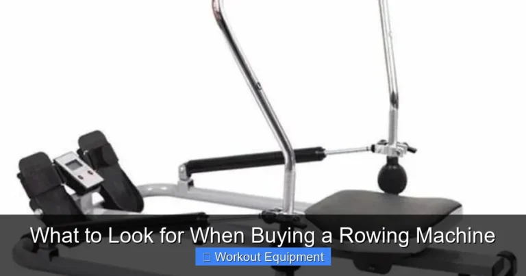 What to Look for When Buying a Rowing Machine