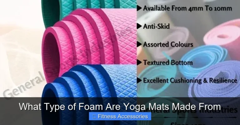 What Type of Foam Are Yoga Mats Made From