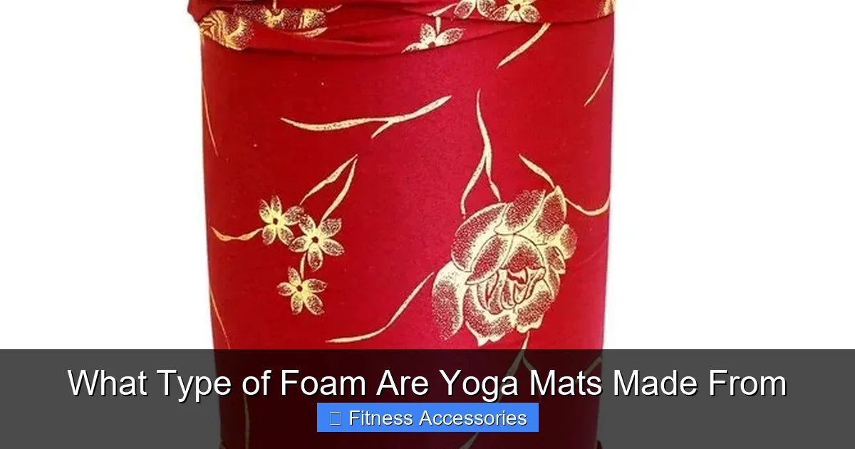 What Type of Foam Are Yoga Mats Made From