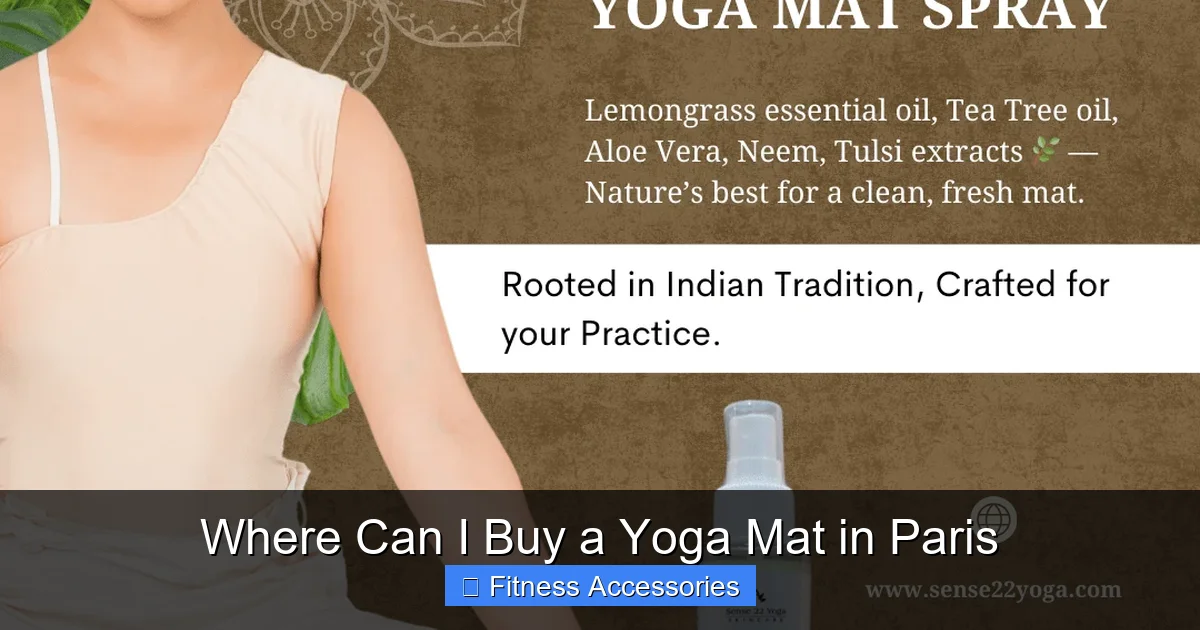 Where Can I Buy a Yoga Mat in Paris