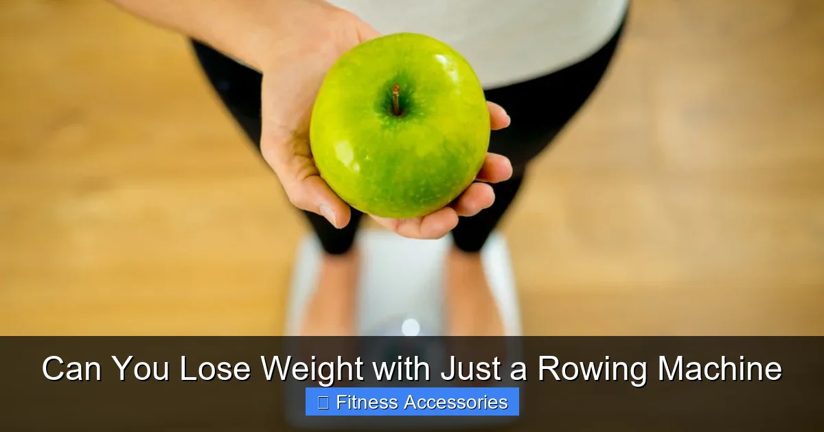 Can You Lose Weight with Just a Rowing Machine