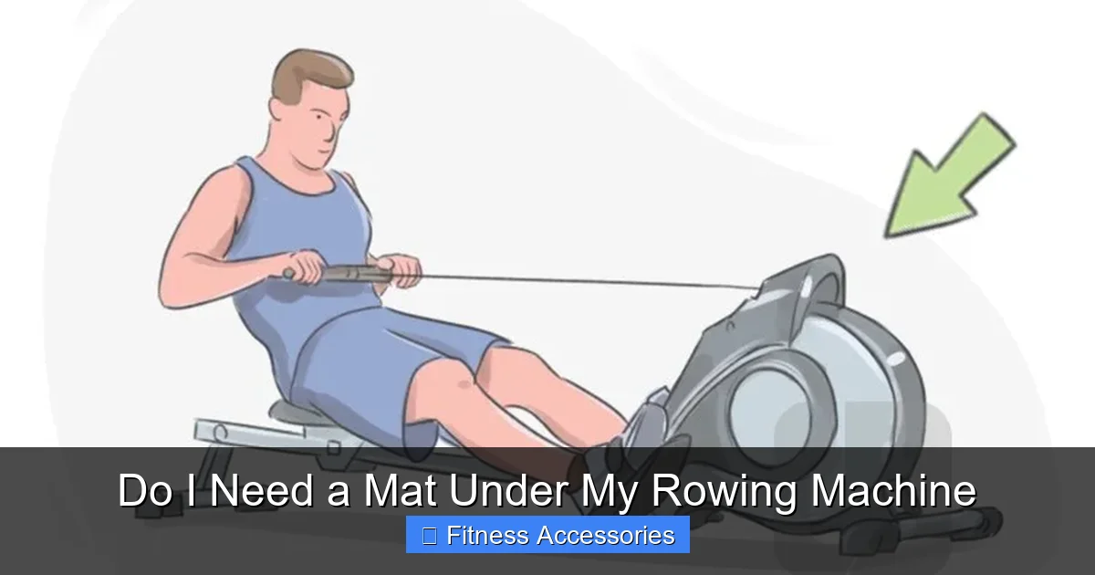 Do I Need a Mat Under My Rowing Machine