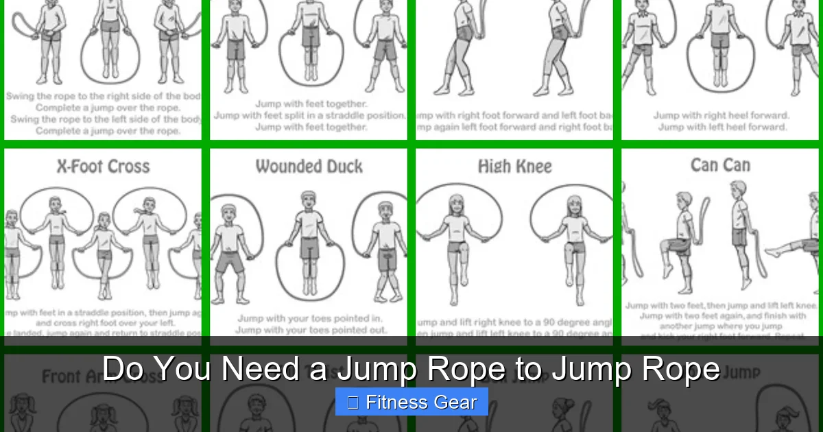 Do You Need a Jump Rope to Jump Rope