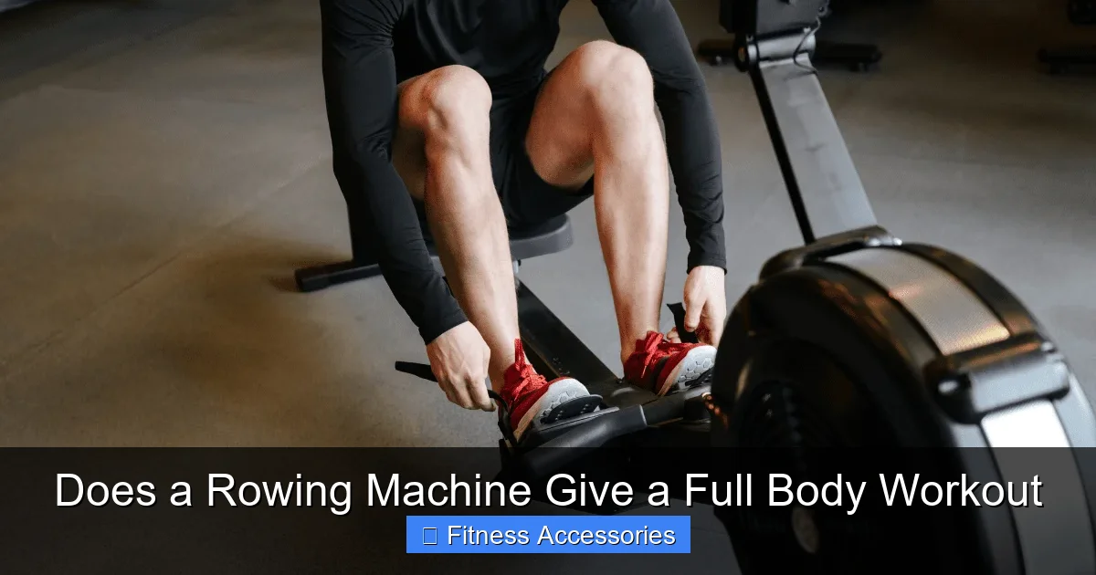Does a Rowing Machine Give a Full Body Workout