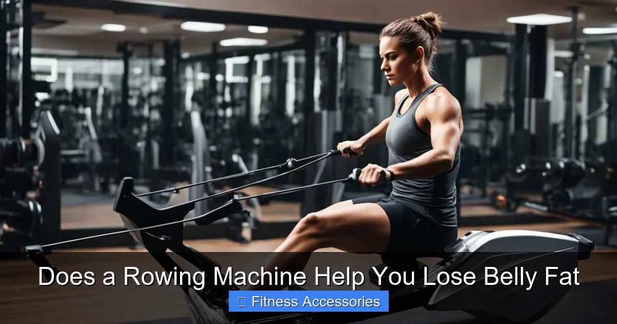 Does a Rowing Machine Help You Lose Belly Fat