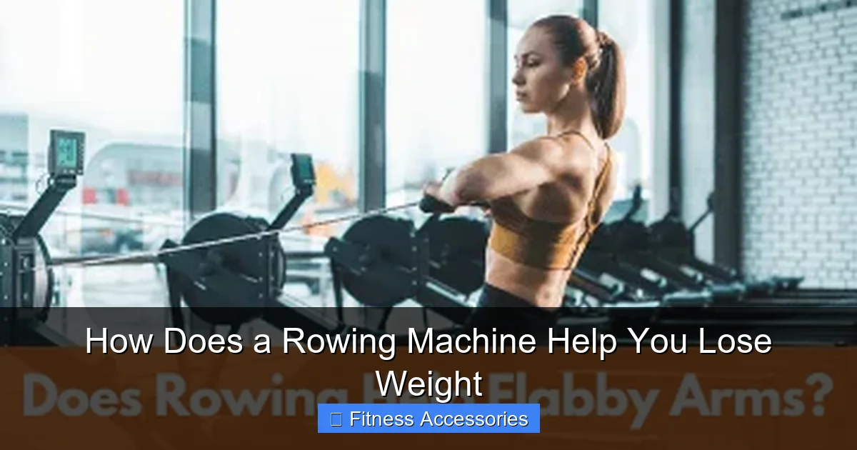 How Does a Rowing Machine Help You Lose Weight