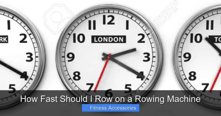 How Fast Should I Row on a Rowing Machine