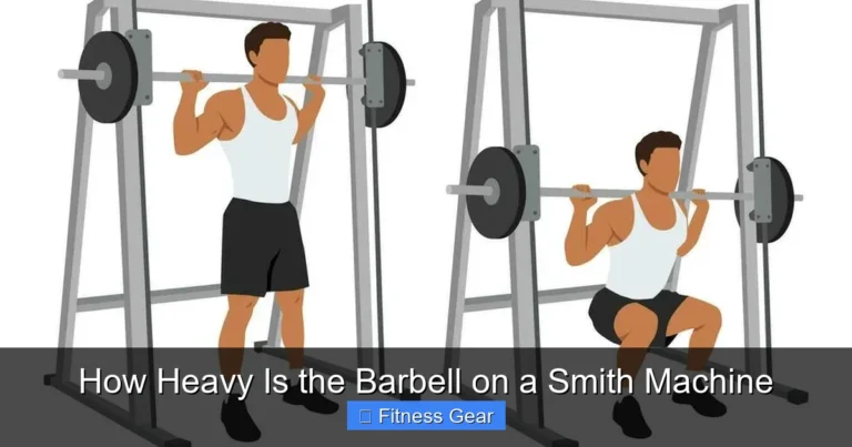 How Heavy Is the Barbell on a Smith Machine