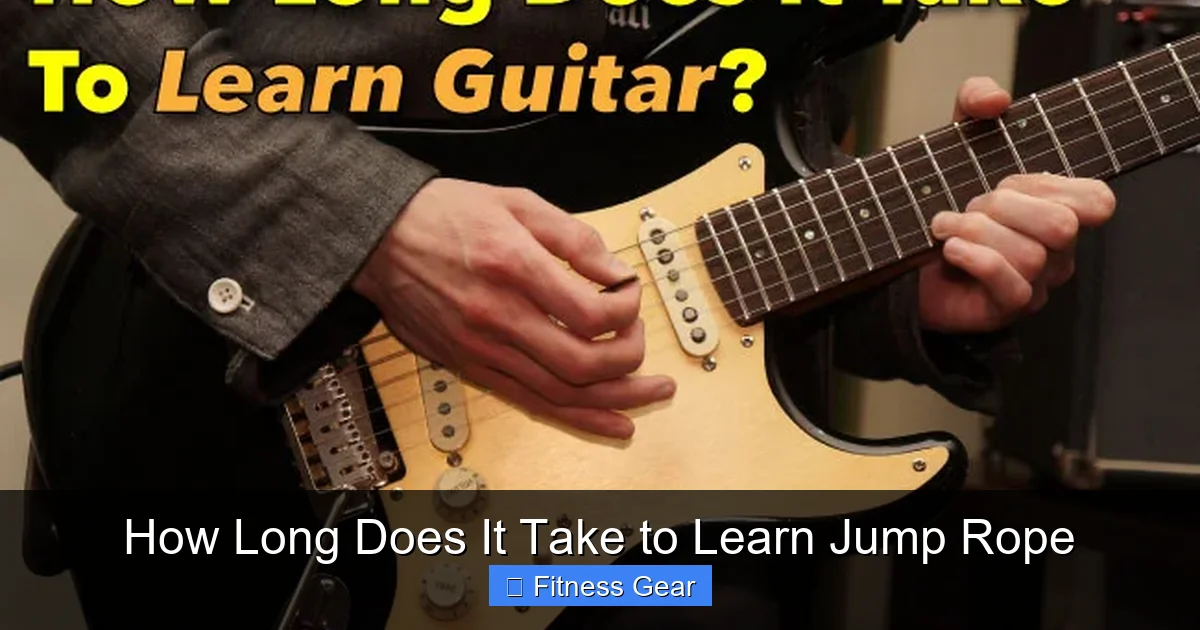 How Long Does It Take to Learn Jump Rope