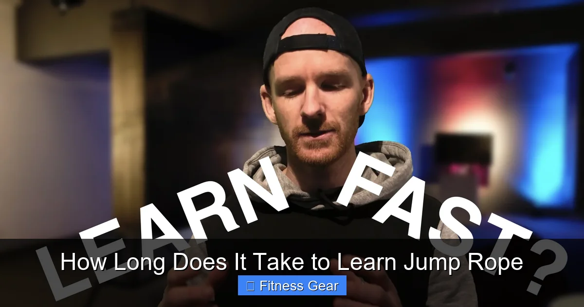 How Long Does It Take to Learn Jump Rope