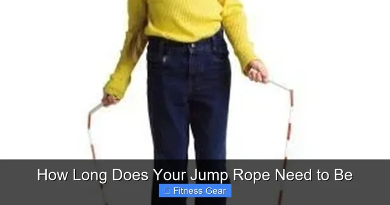 How Long Does Your Jump Rope Need to Be