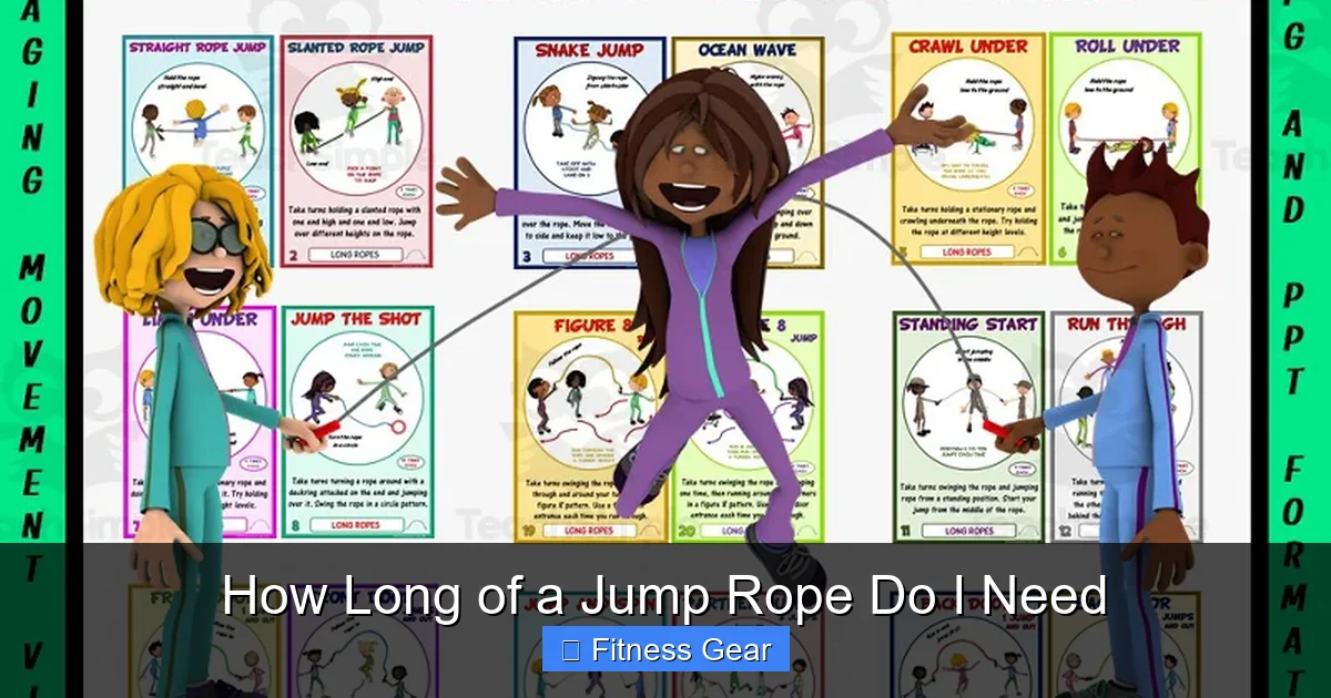 How Long of a Jump Rope Do I Need - gymhike.com