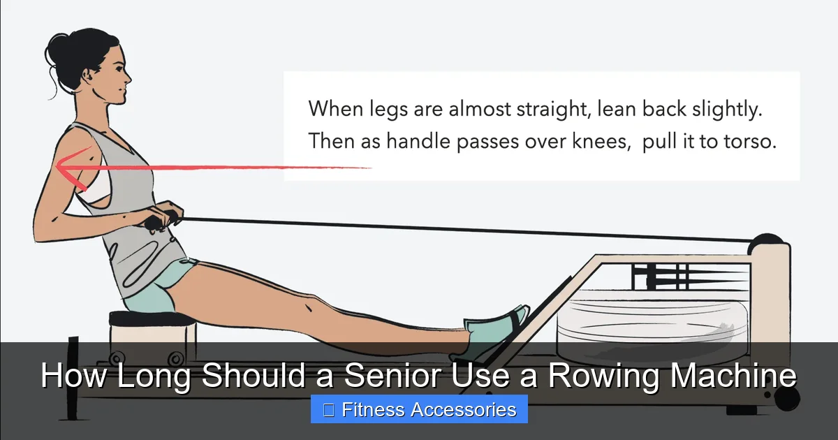How Long Should a Senior Use a Rowing Machine