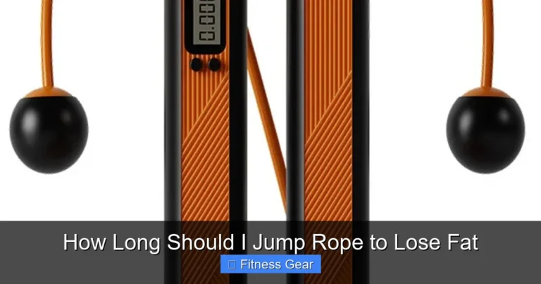 How Long Should I Jump Rope to Lose Fat