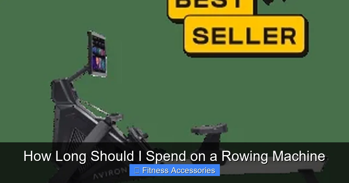 How Long Should I Spend on a Rowing Machine