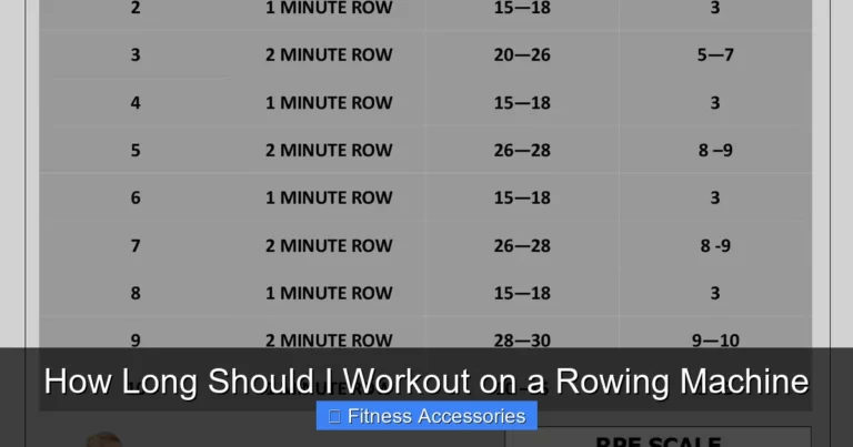 How Long Should I Workout on a Rowing Machine