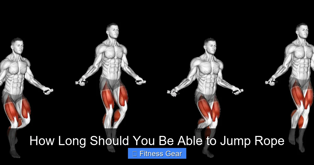 How Long Should You Be Able to Jump Rope