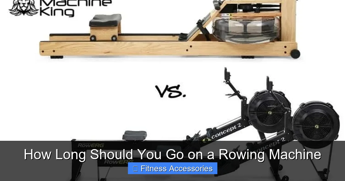 How Long Should You Go on a Rowing Machine