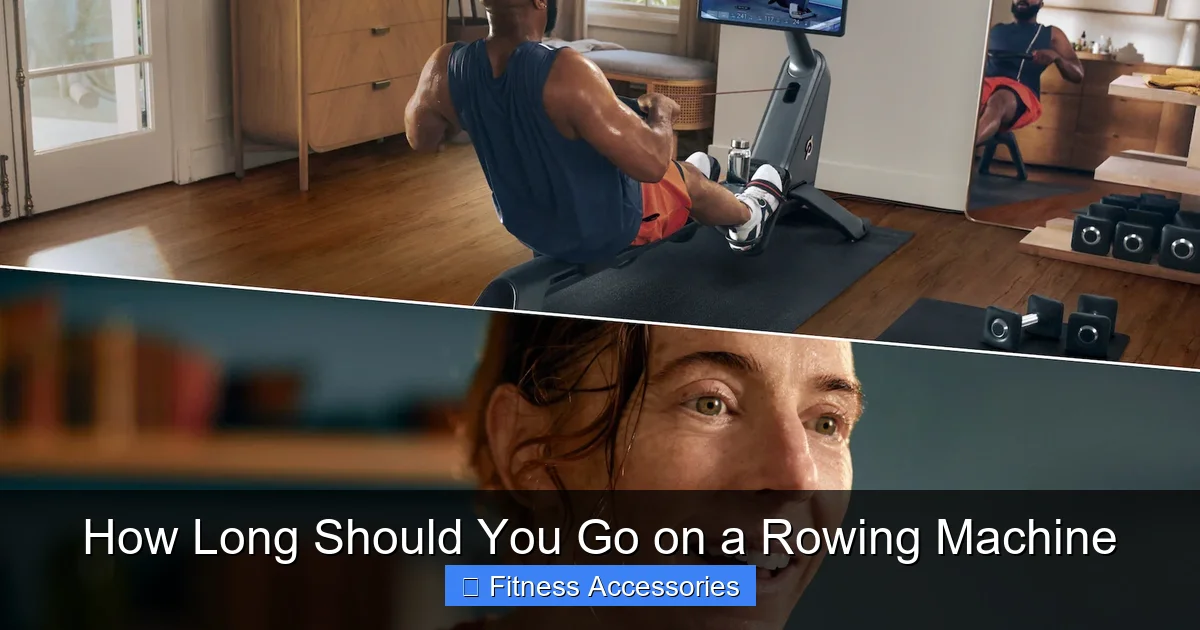 How Long Should You Go on a Rowing Machine