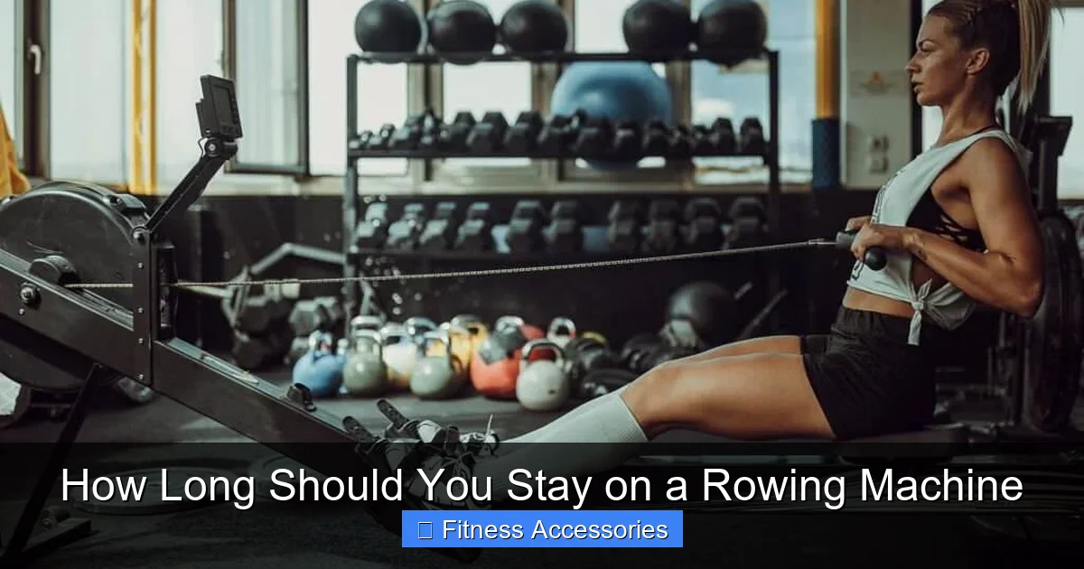 How Long Should You Stay on a Rowing Machine