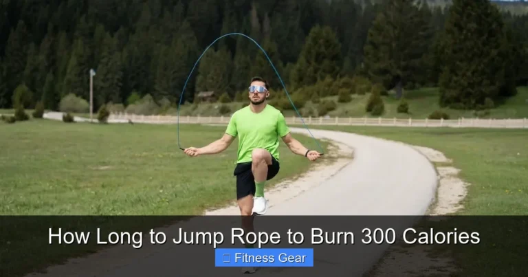 How Long to Jump Rope to Burn 300 Calories
