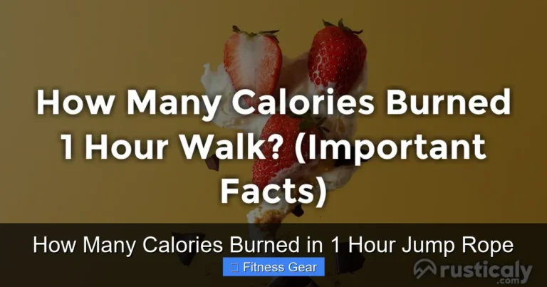 How Many Calories Burned in 1 Hour Jump Rope