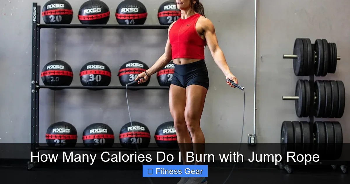 How Many Calories Do I Burn with Jump Rope