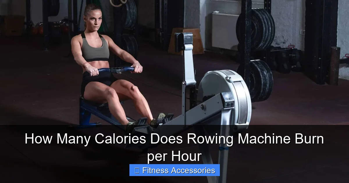 How Many Calories Does Rowing Machine Burn per Hour